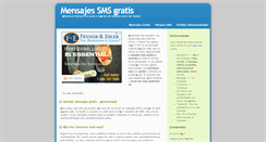 Desktop Screenshot of mensajes-gratis.net